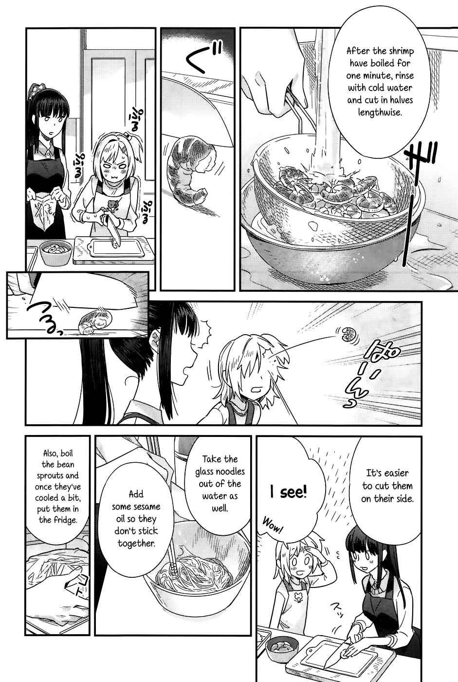 Shinmai Shimai no Futari Gohan Chap 14 - Next Chap 15