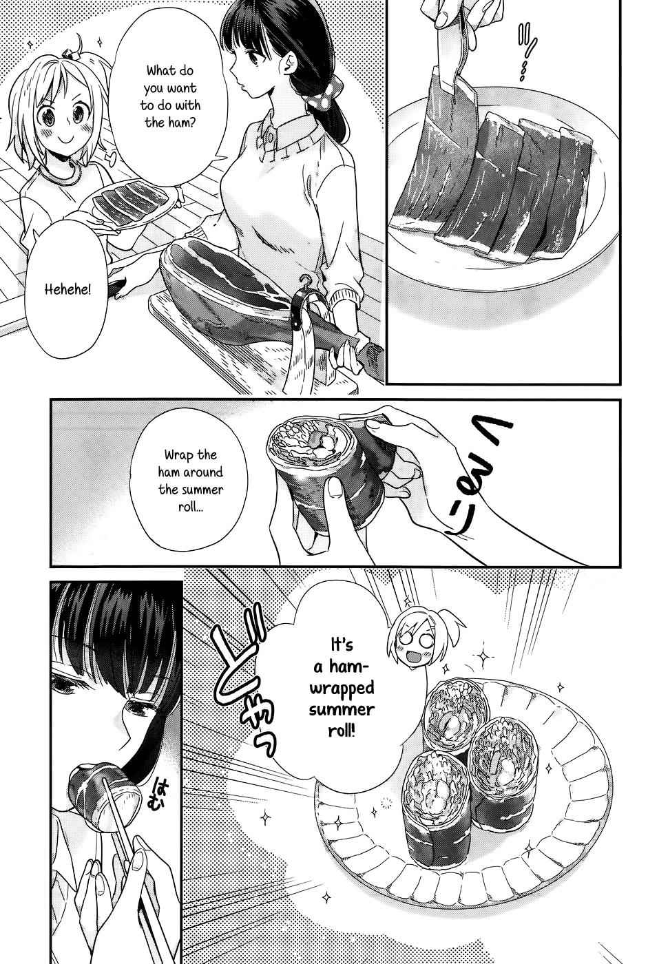 Shinmai Shimai no Futari Gohan Chap 14 - Next Chap 15