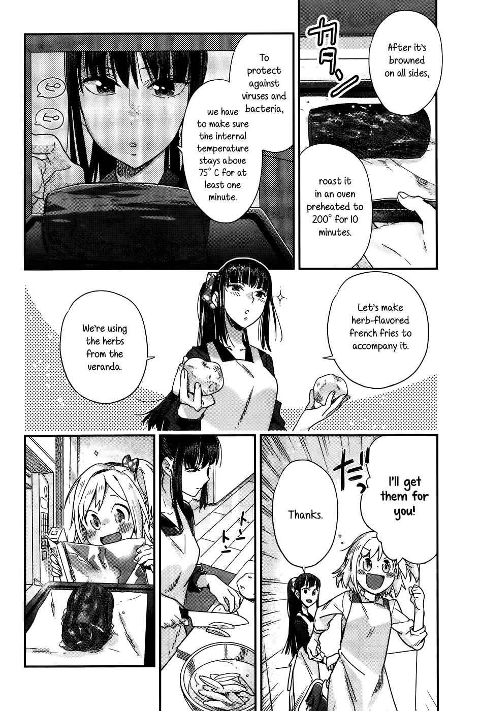 Shinmai Shimai no Futari Gohan Chap 13 - Next Chap 14