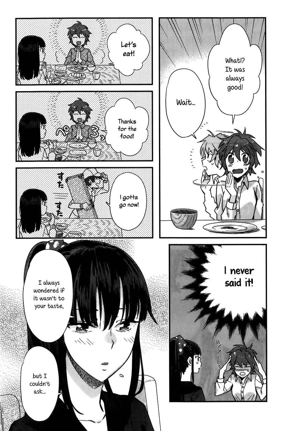 Shinmai Shimai no Futari Gohan Chap 13 - Next Chap 14