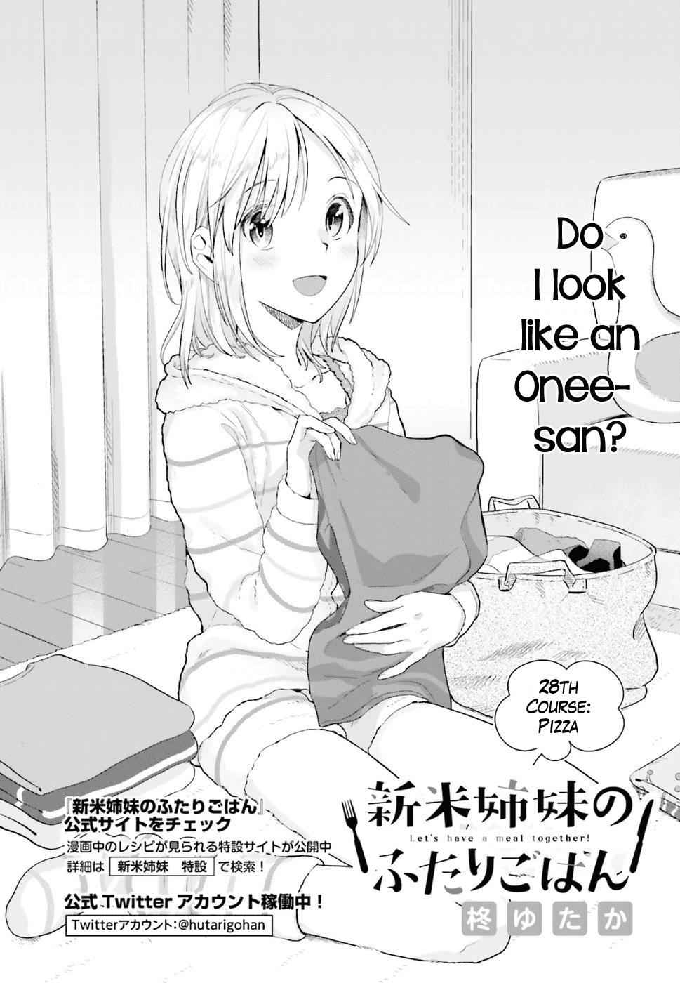 Shinmai Shimai no Futari Gohan Chap 28 - Next Chap 29