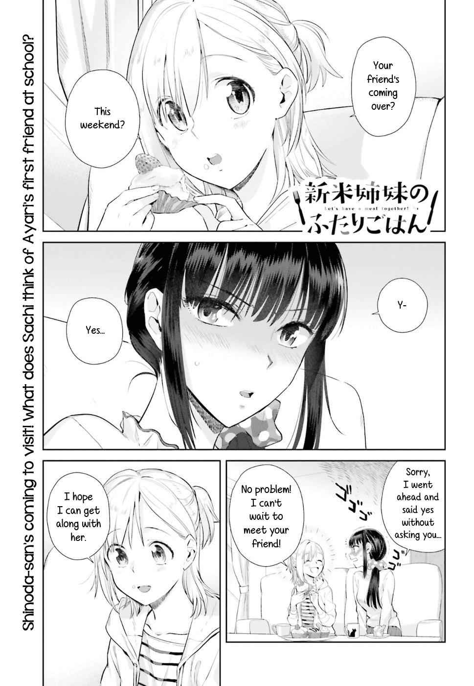Shinmai Shimai no Futari Gohan Chap 28 - Next Chap 29