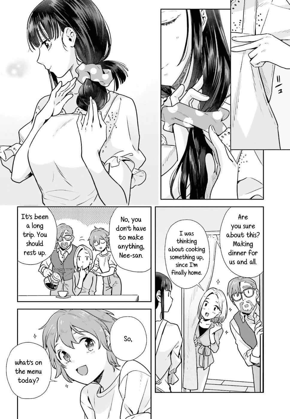 Shinmai Shimai no Futari Gohan Chap 34 - Next Chap 35