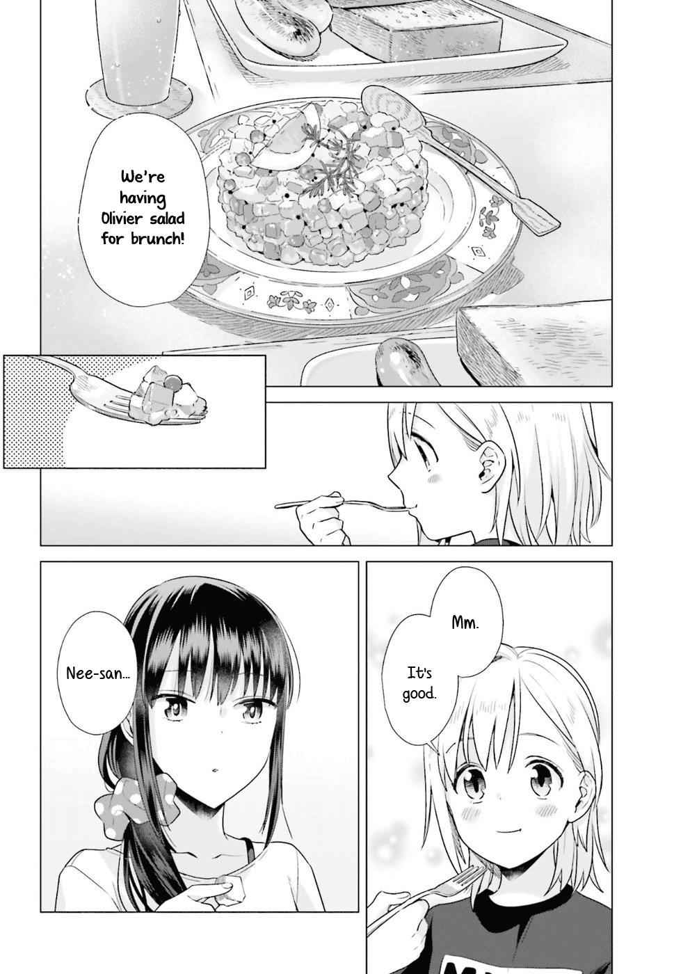 Shinmai Shimai no Futari Gohan Chap 35 - Next Chap 36