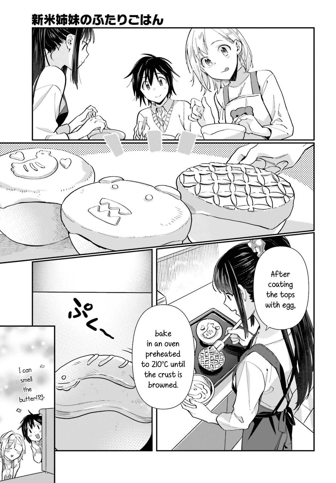 Shinmai Shimai no Futari Gohan Chap 55 - Next Chap 56
