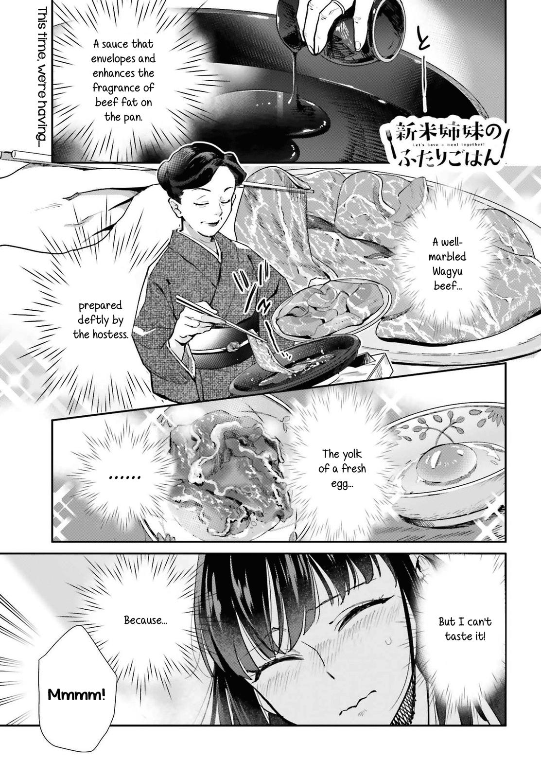 Shinmai Shimai no Futari Gohan Chap 56.5 - Next Chap 57.5