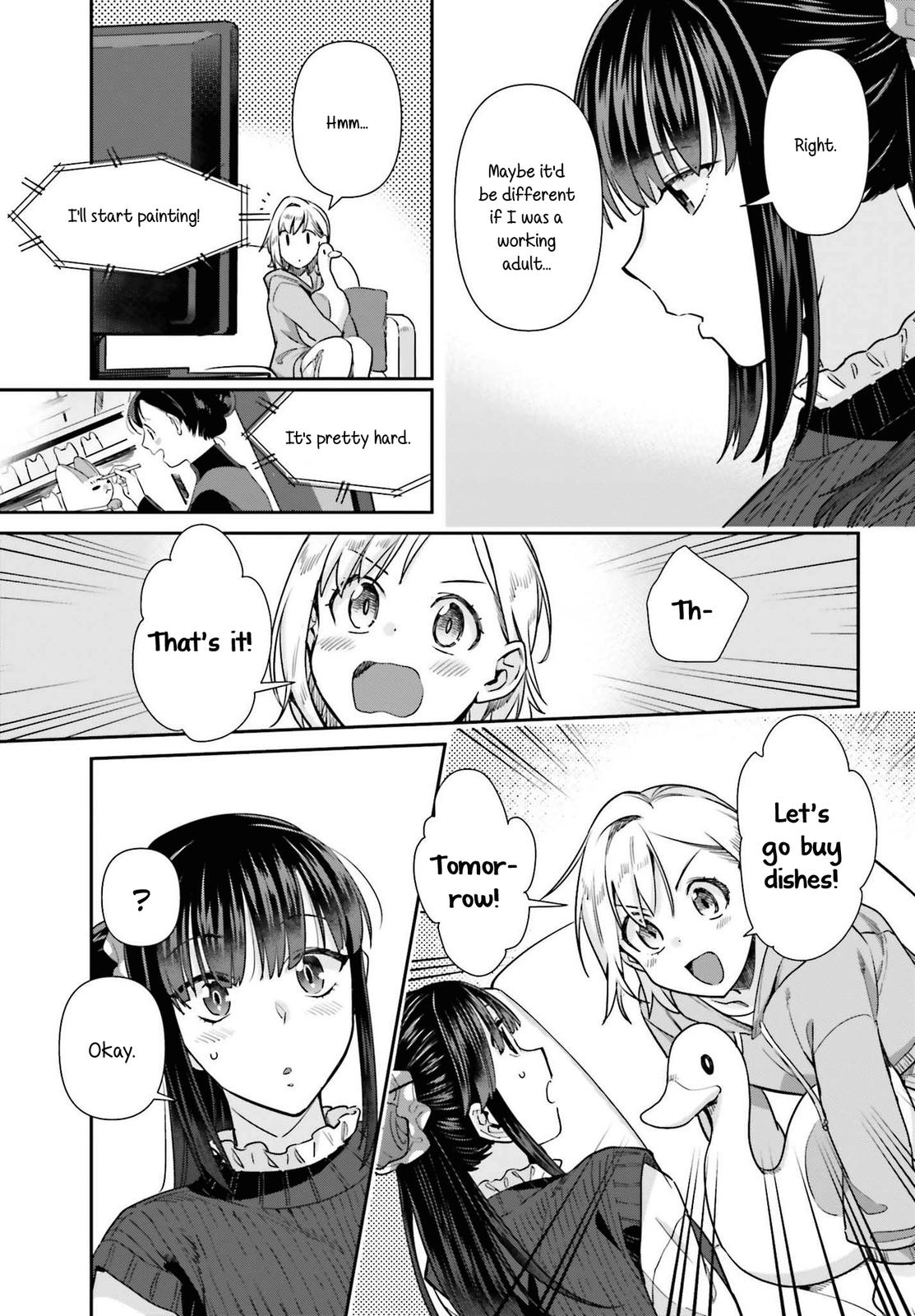 Shinmai Shimai no Futari Gohan Chap 58 - Next Chap 59