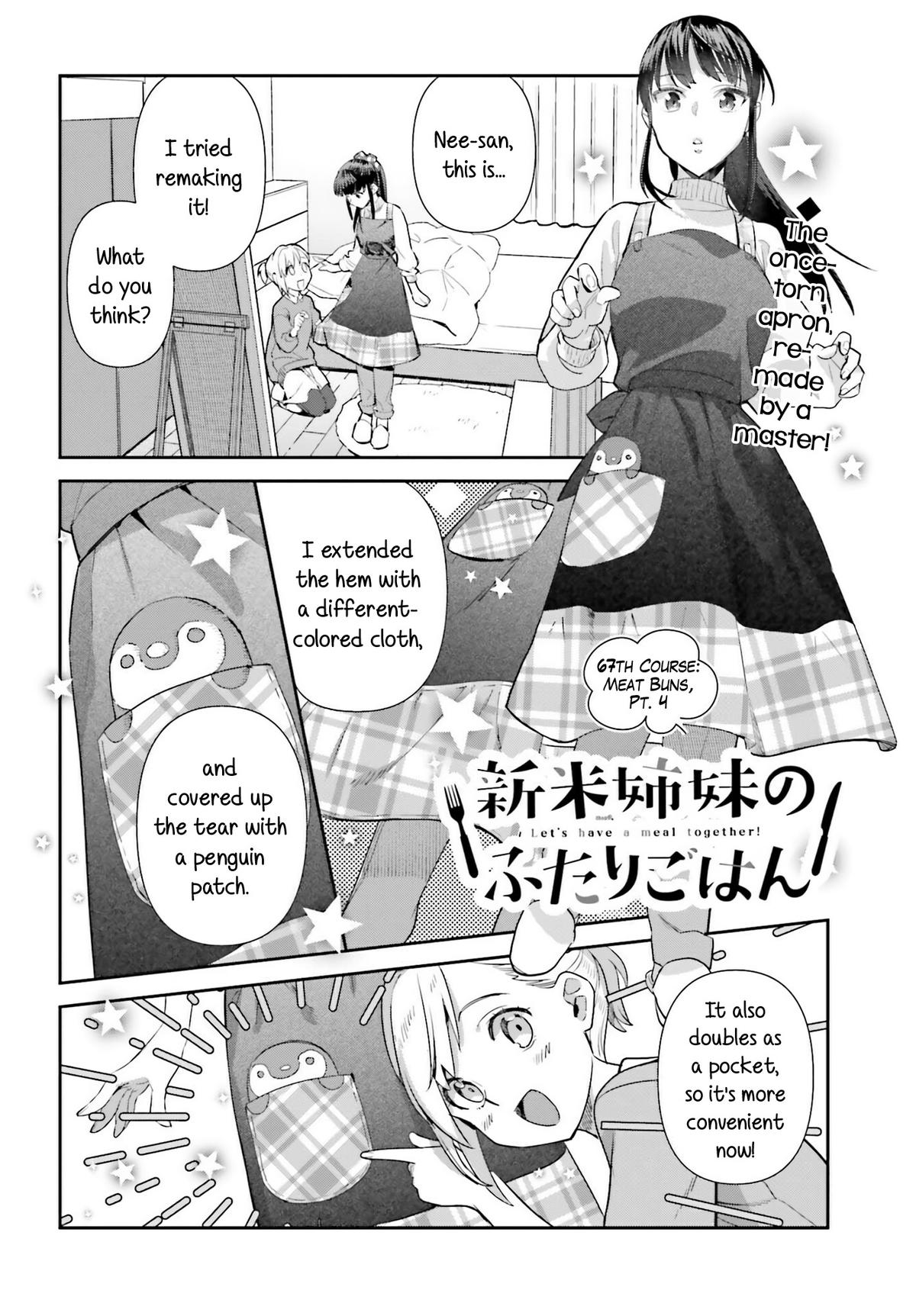 Shinmai Shimai no Futari Gohan Chap 67 - Next Chap 68