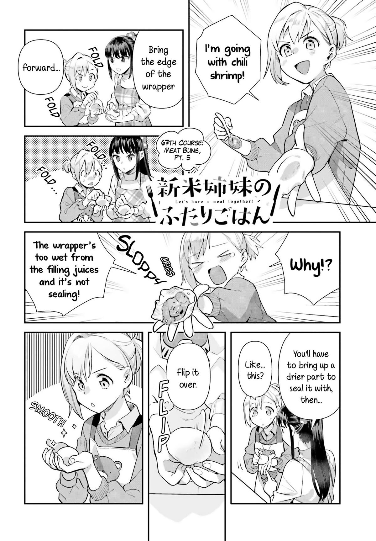 Shinmai Shimai no Futari Gohan Chap 67 - Next Chap 68