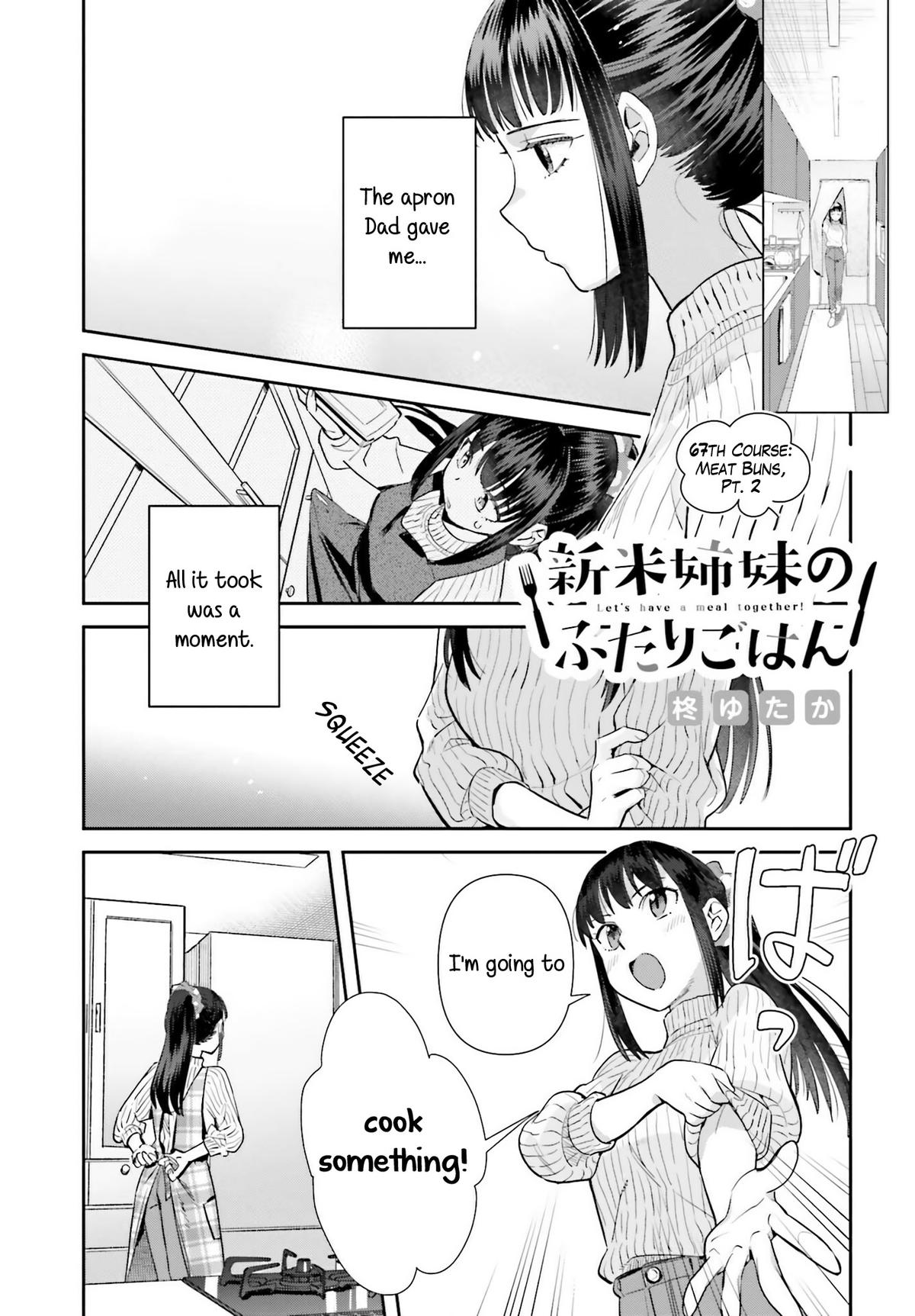 Shinmai Shimai no Futari Gohan Chap 67 - Next Chap 68