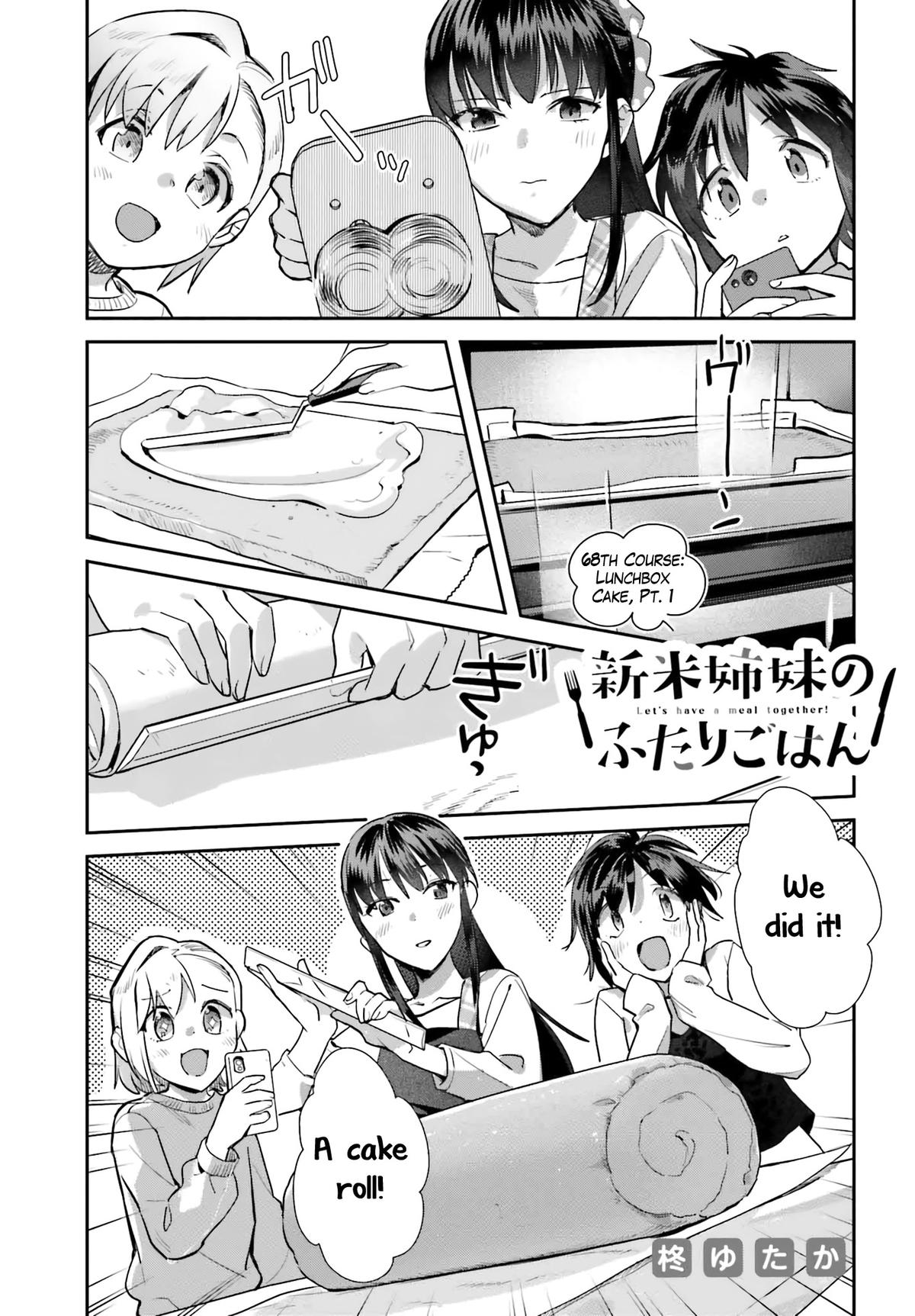 Shinmai Shimai no Futari Gohan Chap 68 - Next Chap 69