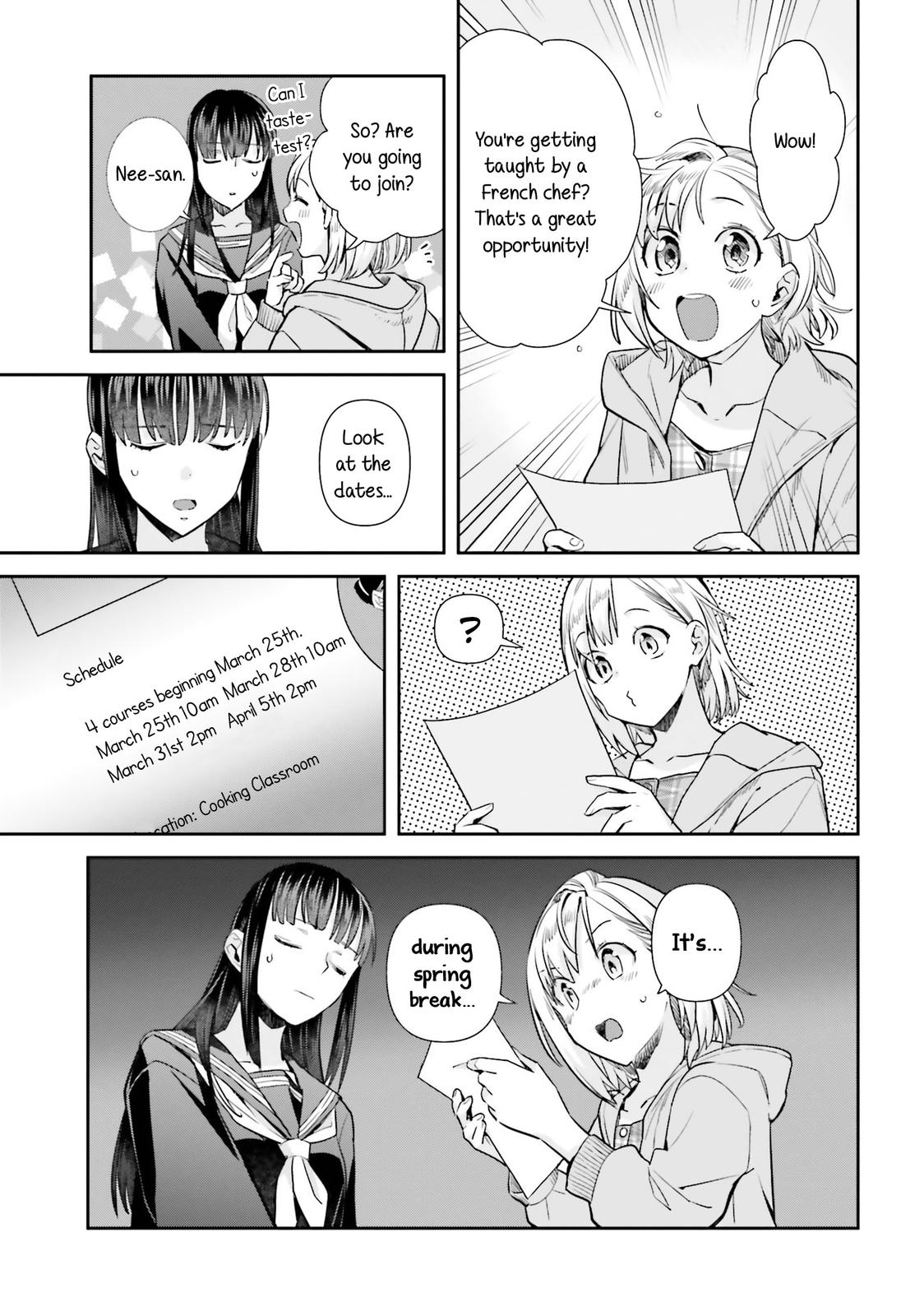Shinmai Shimai no Futari Gohan Chap 61 - Next Chap 62