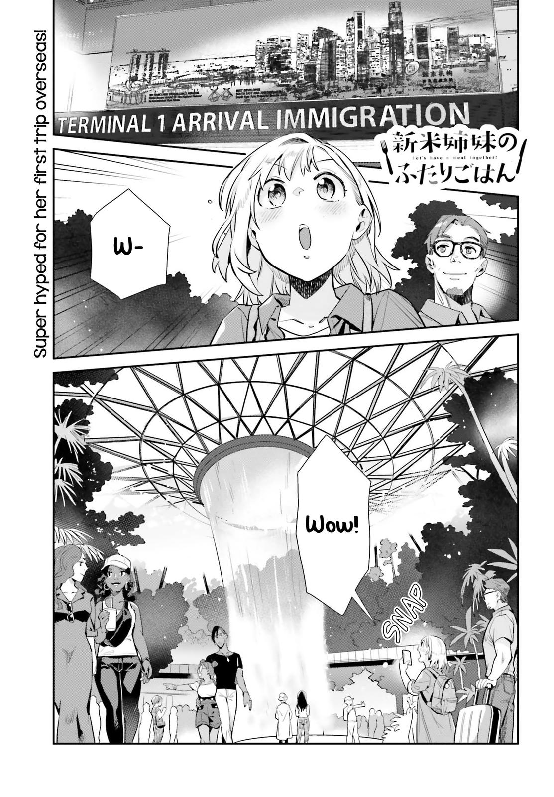 Shinmai Shimai no Futari Gohan Chap 62 - Next Chap 63