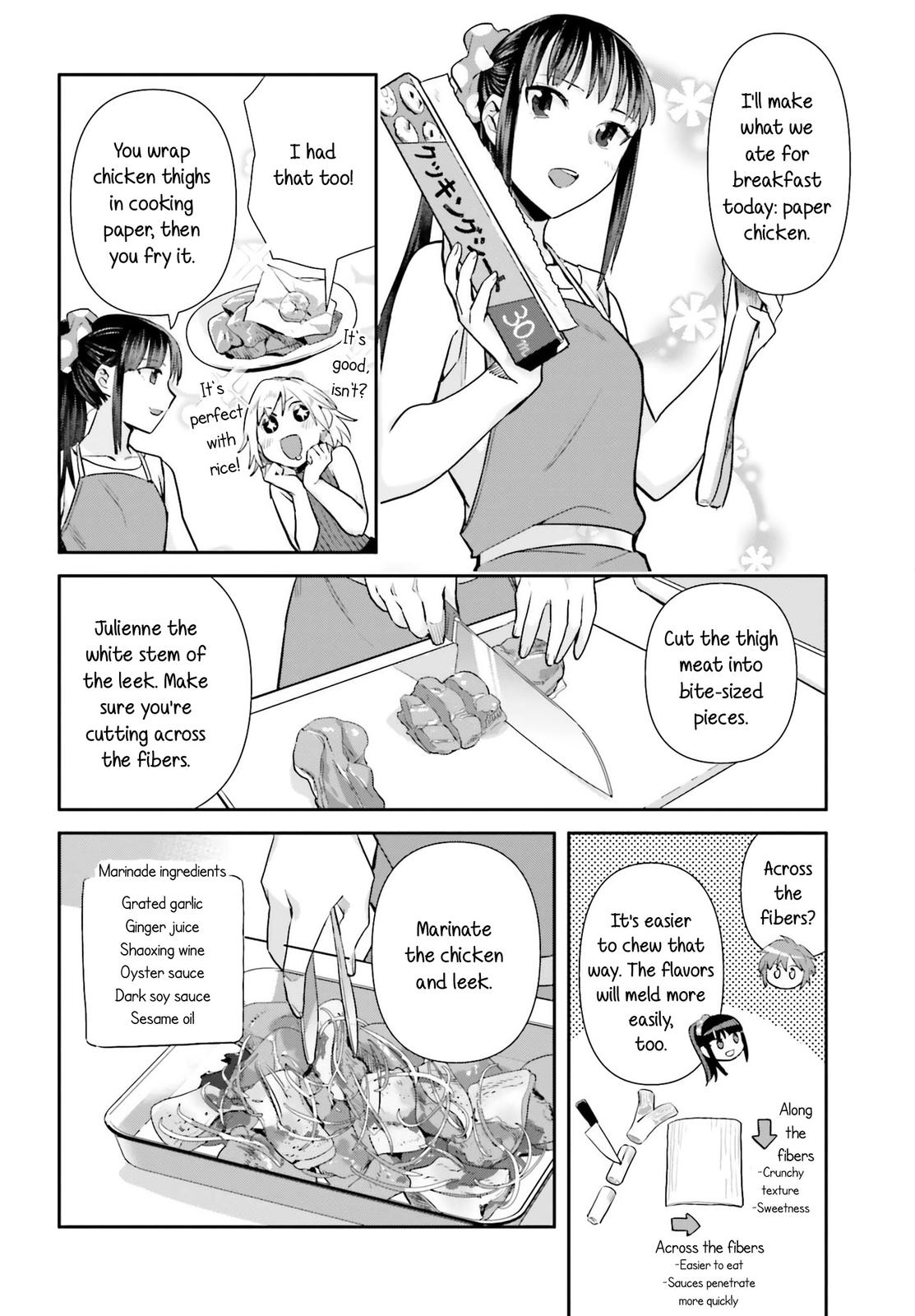Shinmai Shimai no Futari Gohan Chap 63 - Next Chap 64