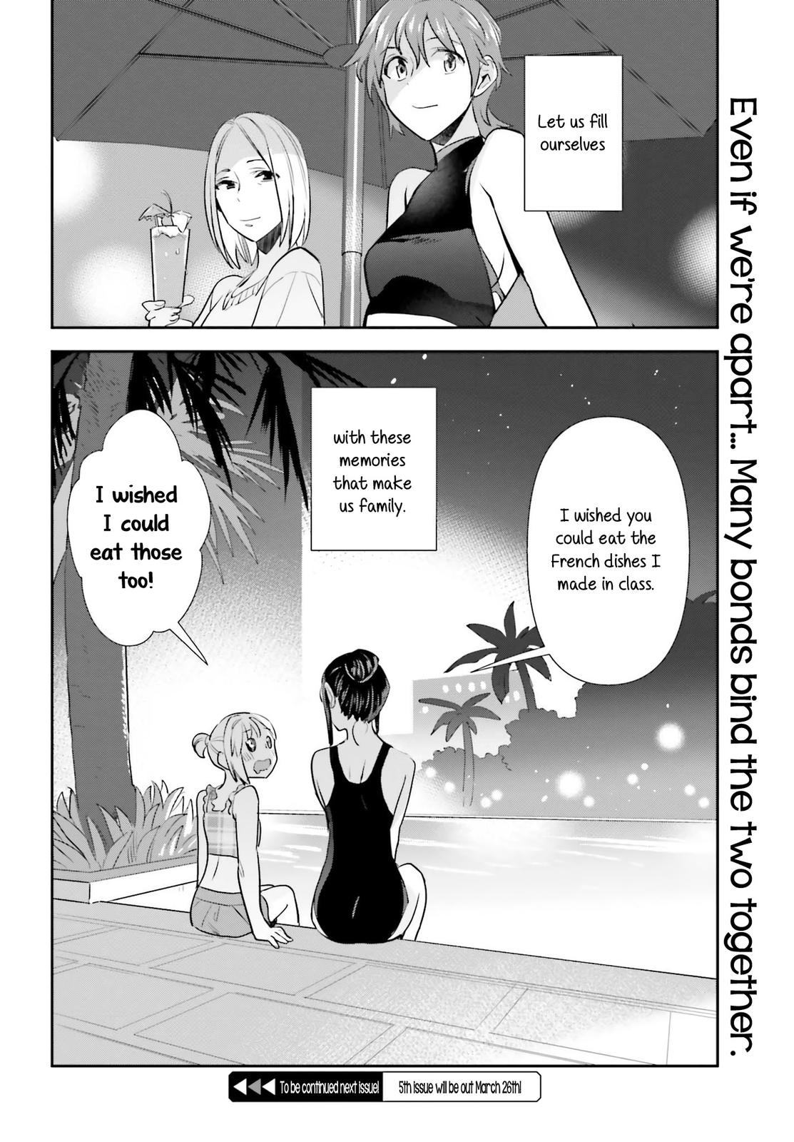 Shinmai Shimai no Futari Gohan Chap 63 - Next Chap 64