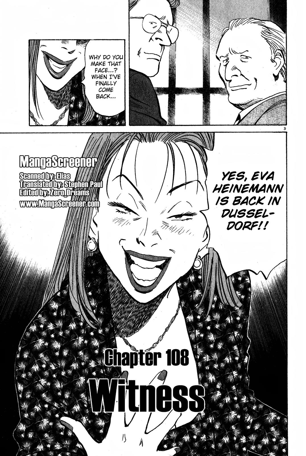Monster Chap 108 - Next Chap 109