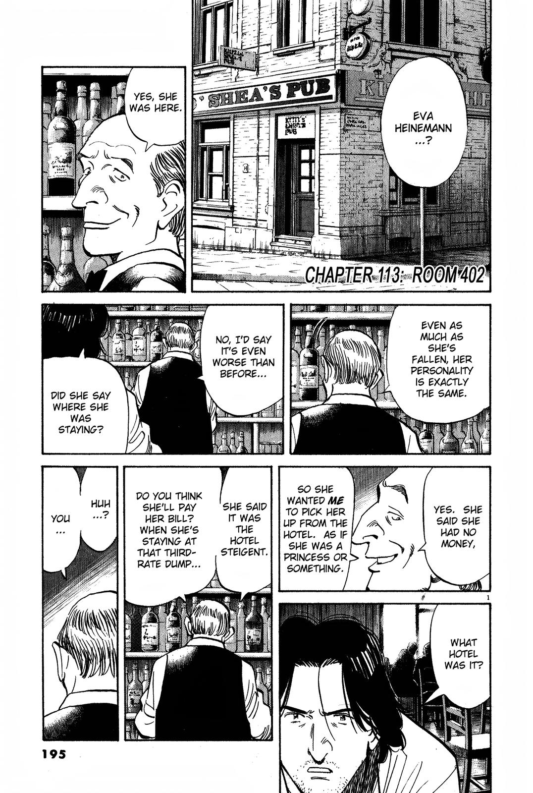 Monster Chap 113 - Next Chap 114