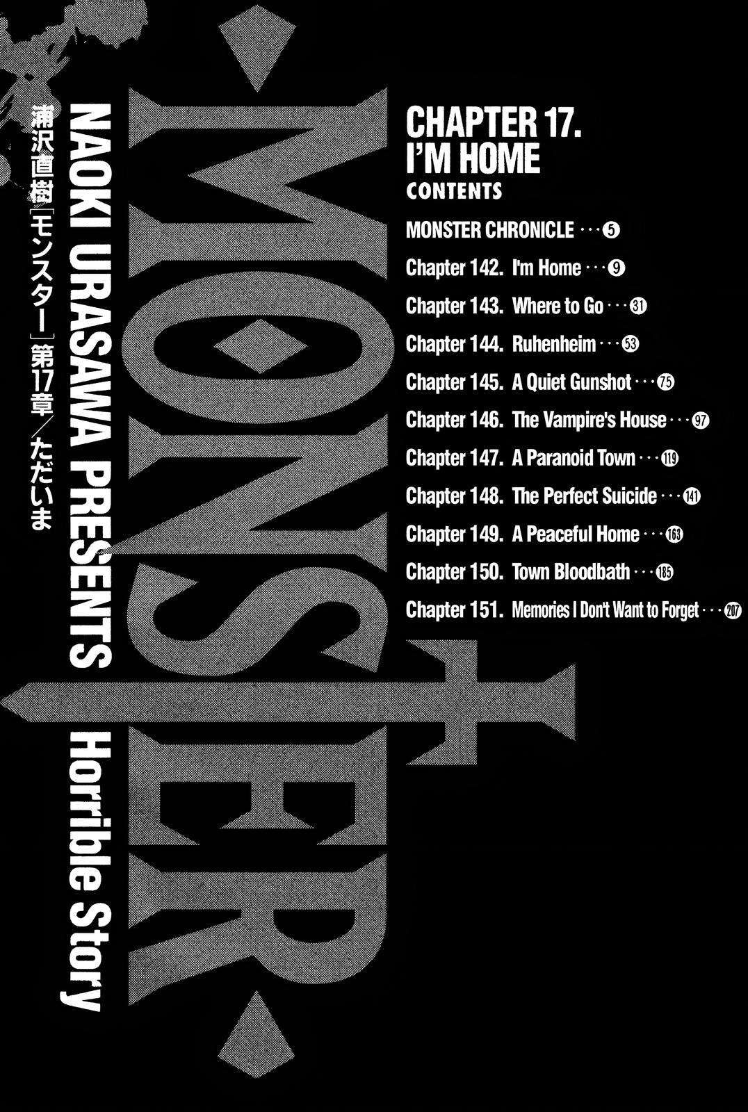 Monster Chap 142 - Next Chap 143
