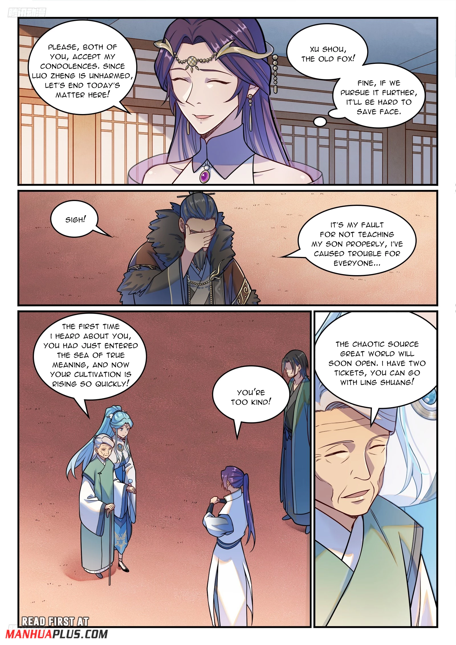 Apotheosis  Chap 1221 - Next Chap 1222