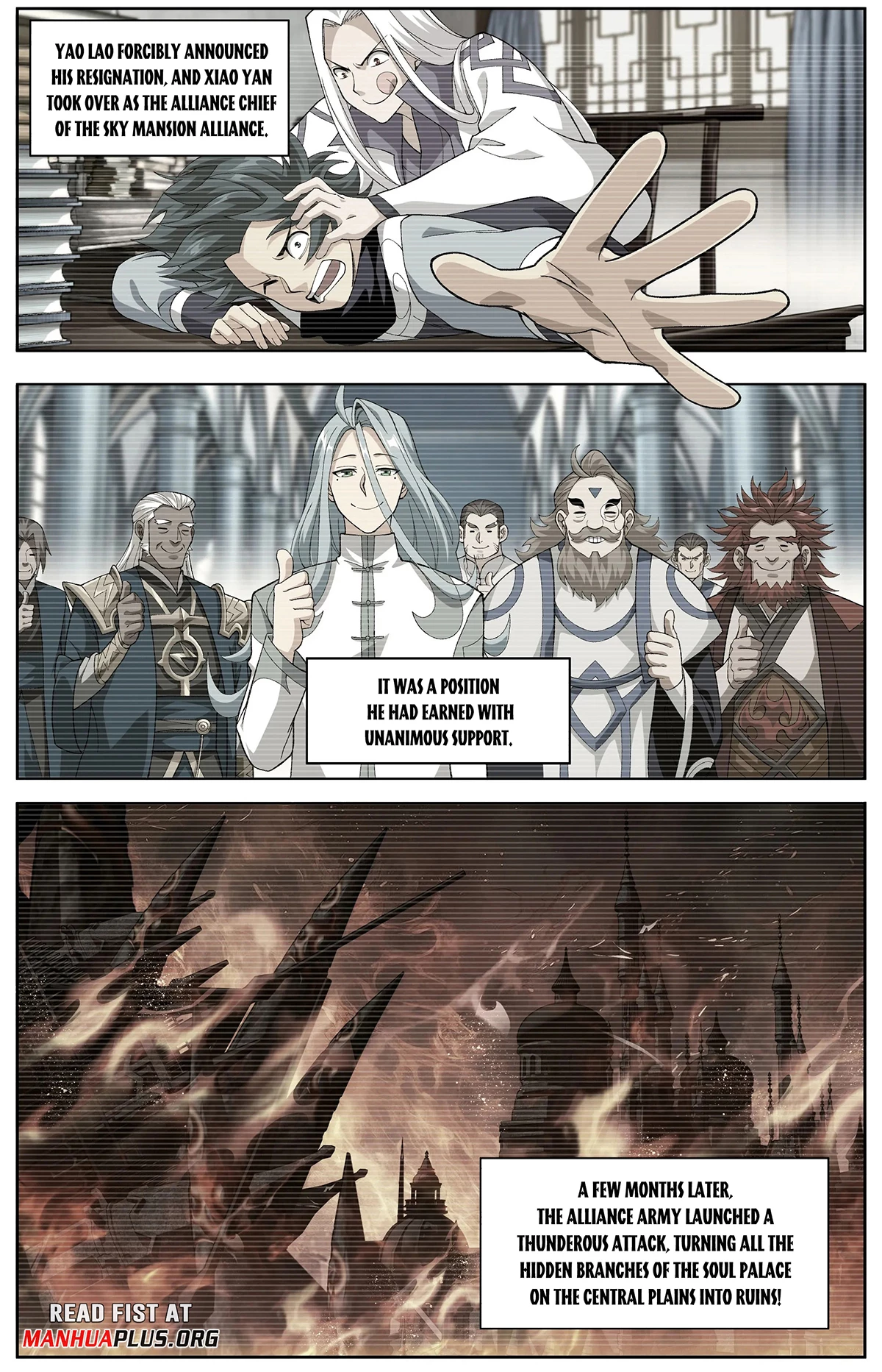 Battle Through The Heavens Chap 453 - Next Chap 454