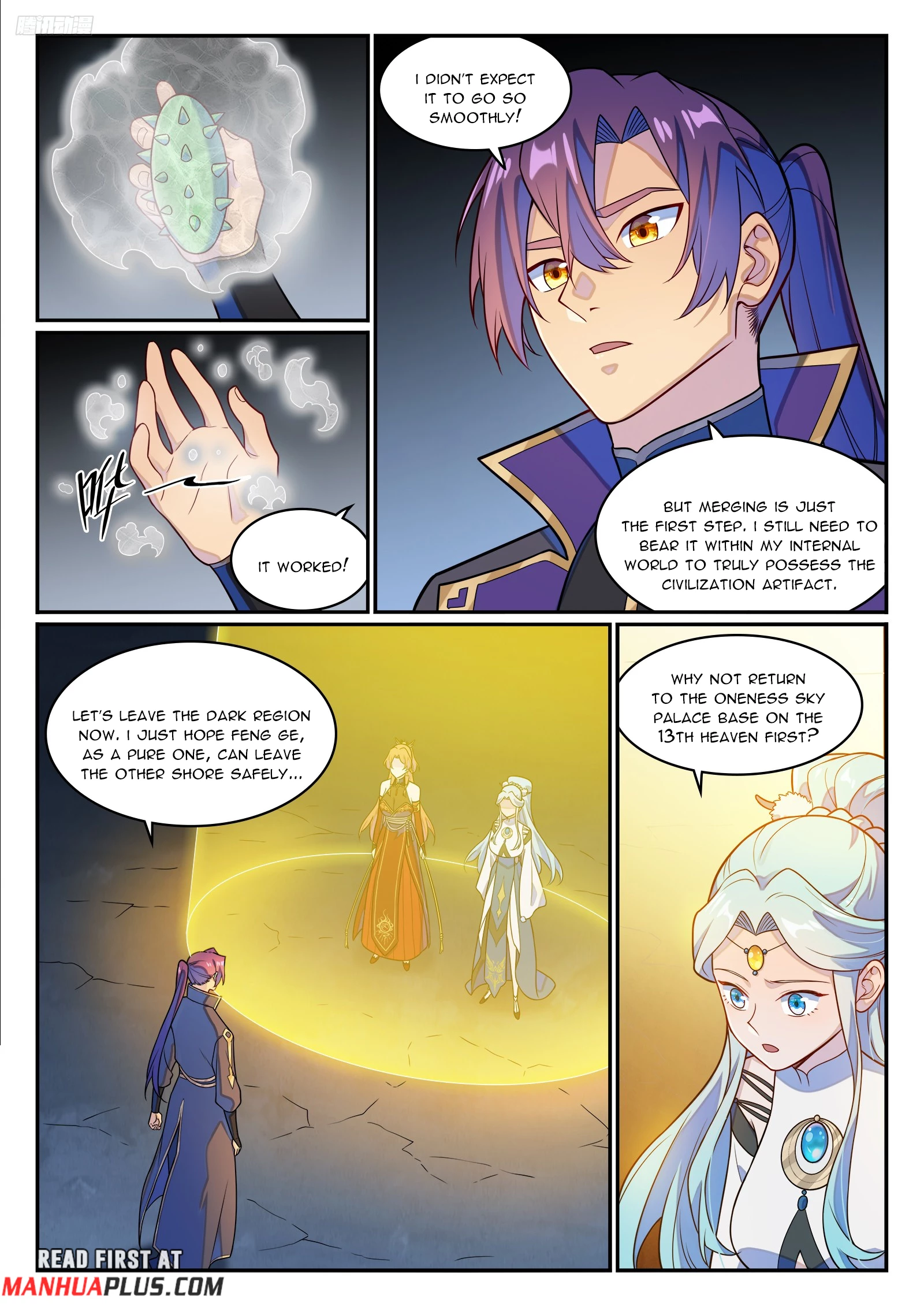 Apotheosis  Chap 1250 - Next Chap 1251