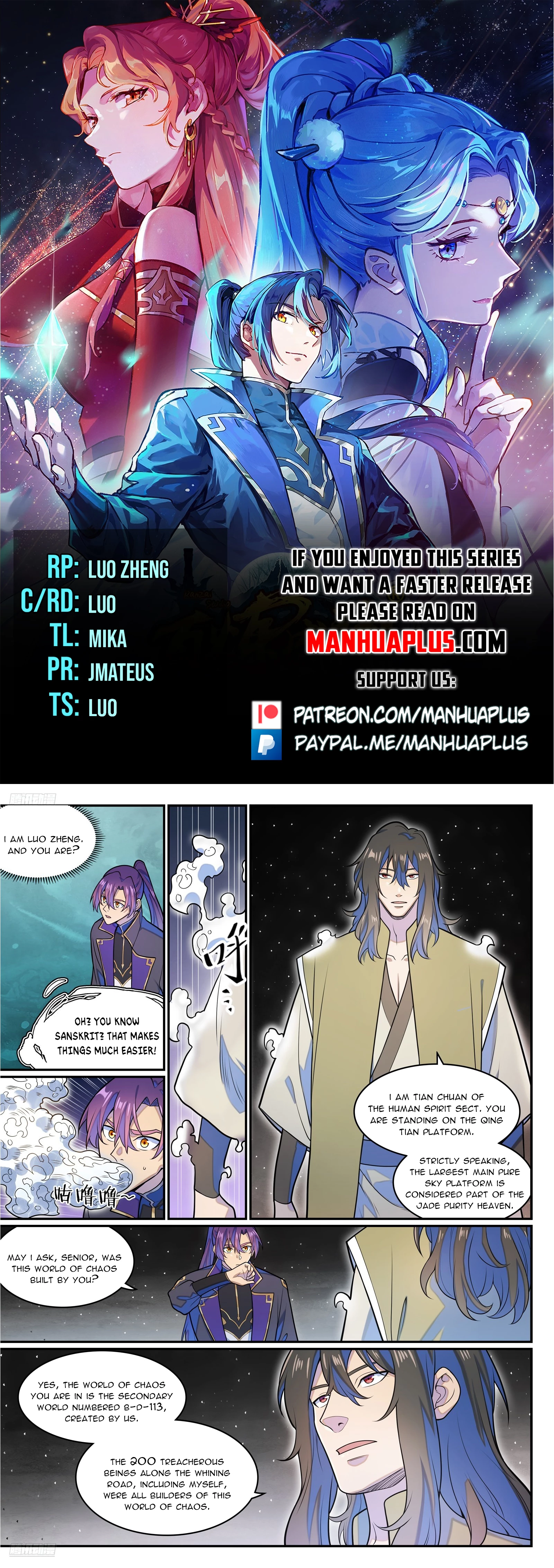 Apotheosis Chap 1288 - Next Chap 1289
