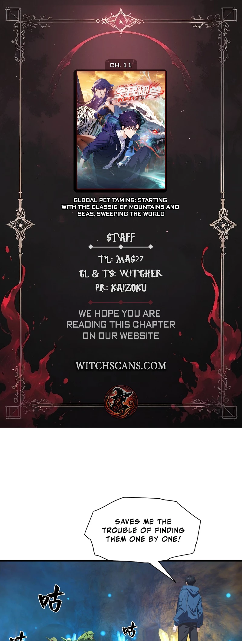 Beast Taming: Starting with the Classic of Mountains and Seas, Sweeping Across the Glob Chap 11 - Next Chap 12