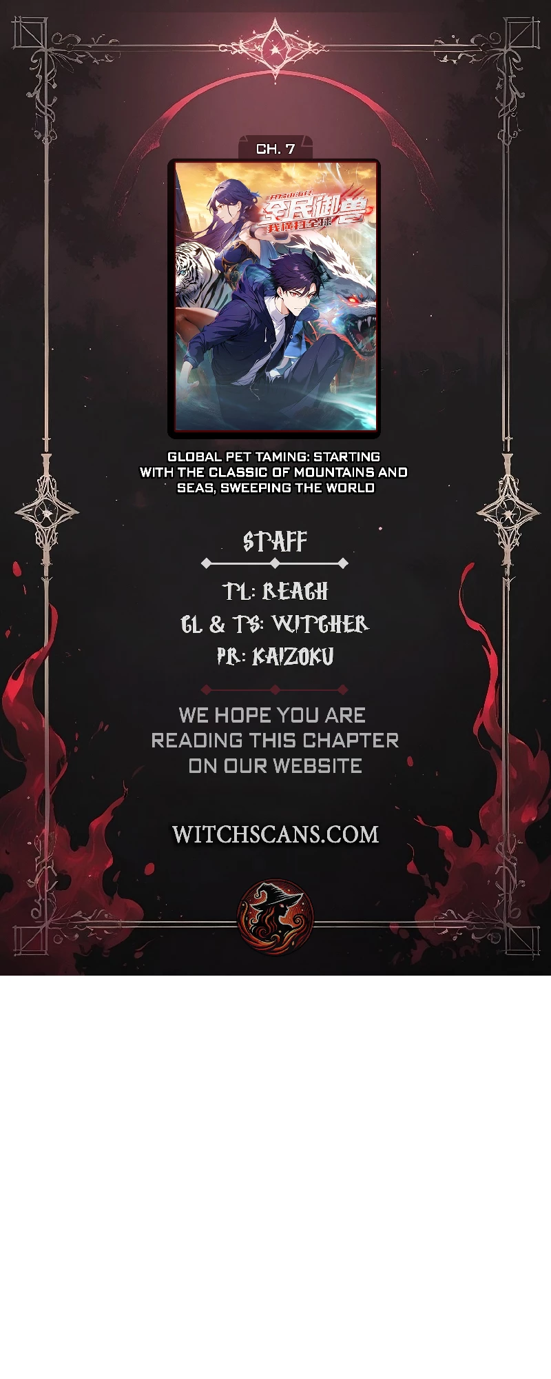 Beast Taming: Starting with the Classic of Mountains and Seas, Sweeping Across the Glob Chap 7 - Next Chap 8