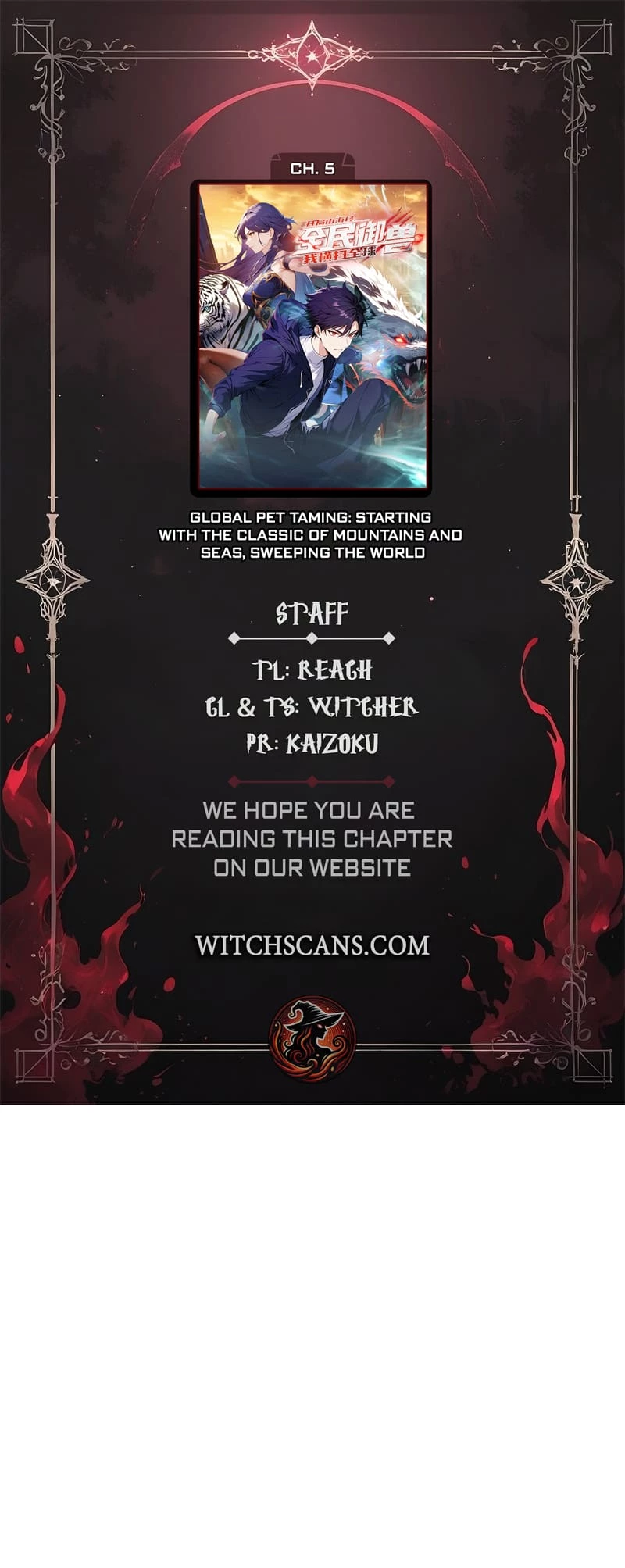 Beast Taming: Starting with the Classic of Mountains and Seas, Sweeping Across the Glob Chap 5 - Next Chap 6