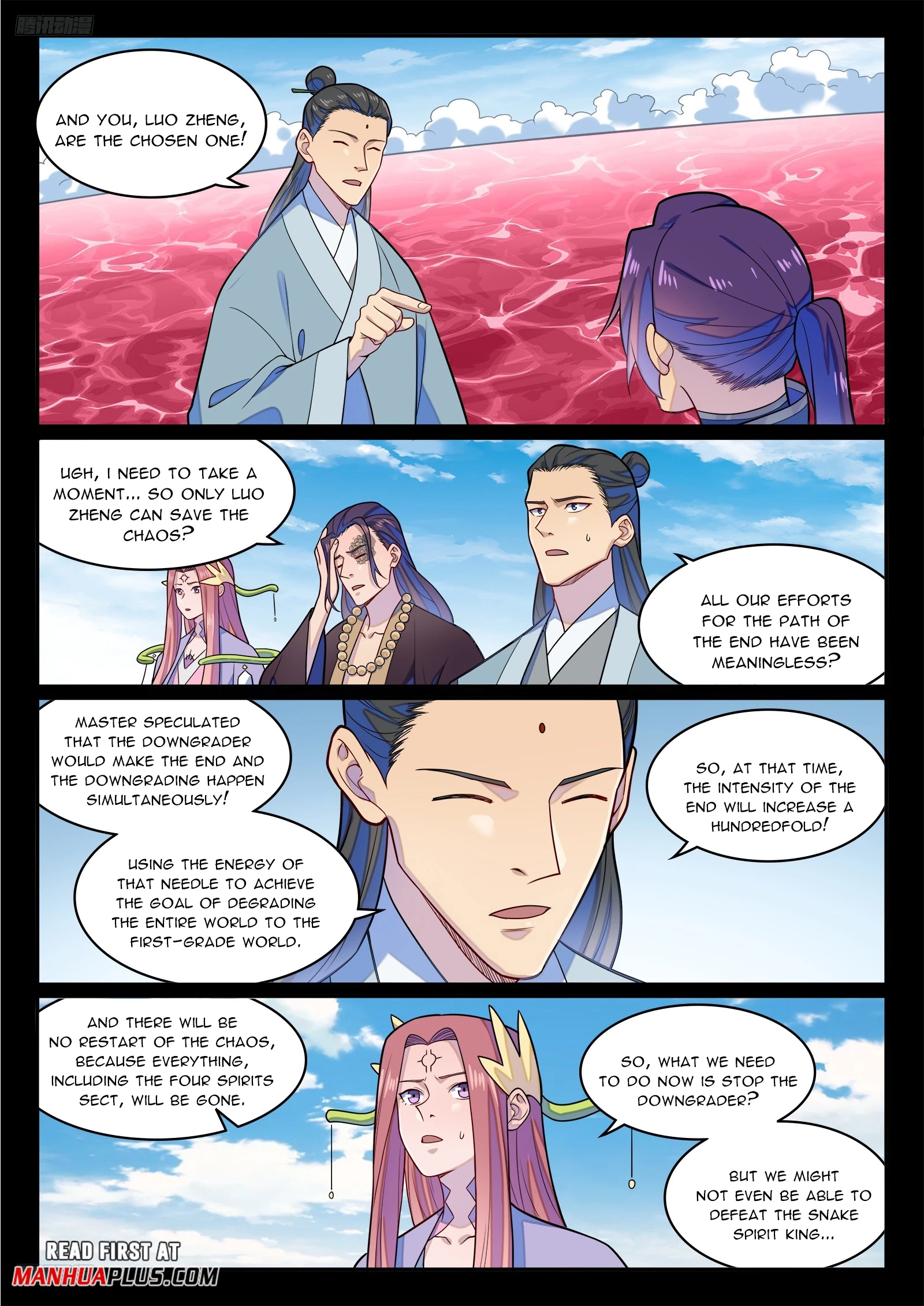 Apotheosis Chap 1294 - Next Chap 1295