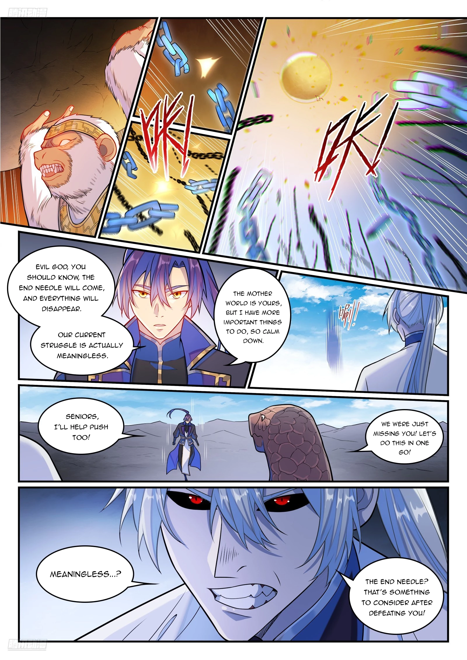 Apotheosis  Chap 1293 - Next Chap 1294