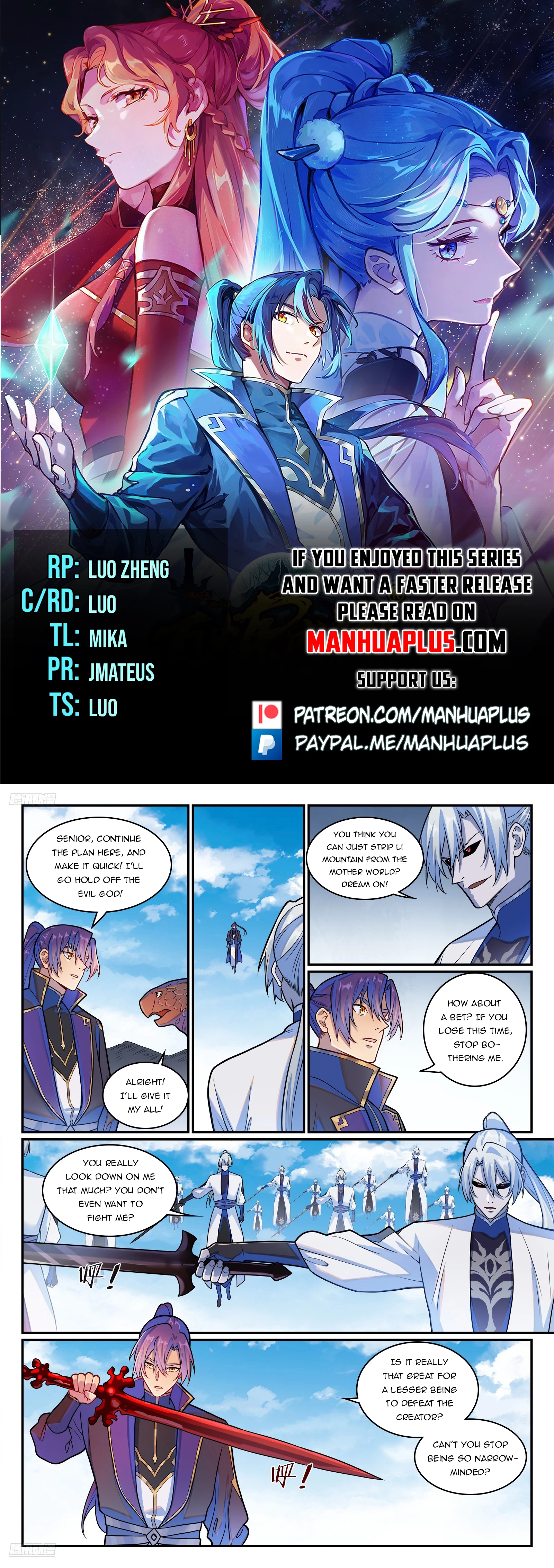 Apotheosis Chap 1293 - Next Chap 1294