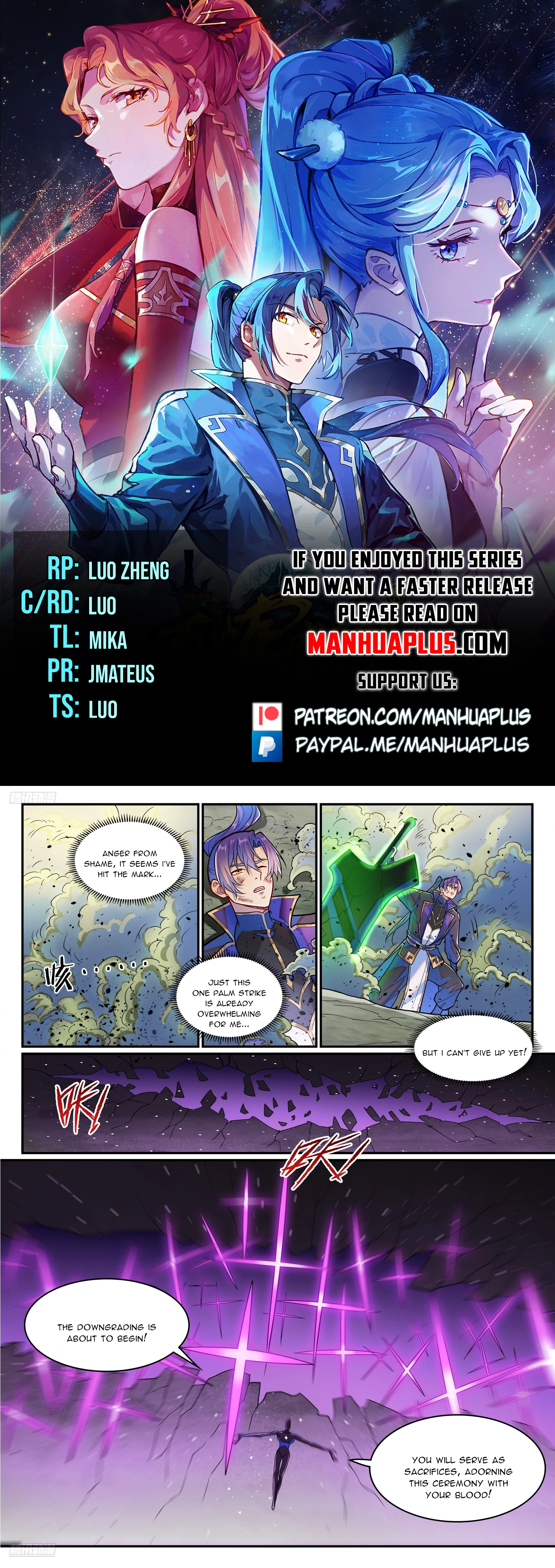 Apotheosis  Chap 1297 - Next Chap 1298