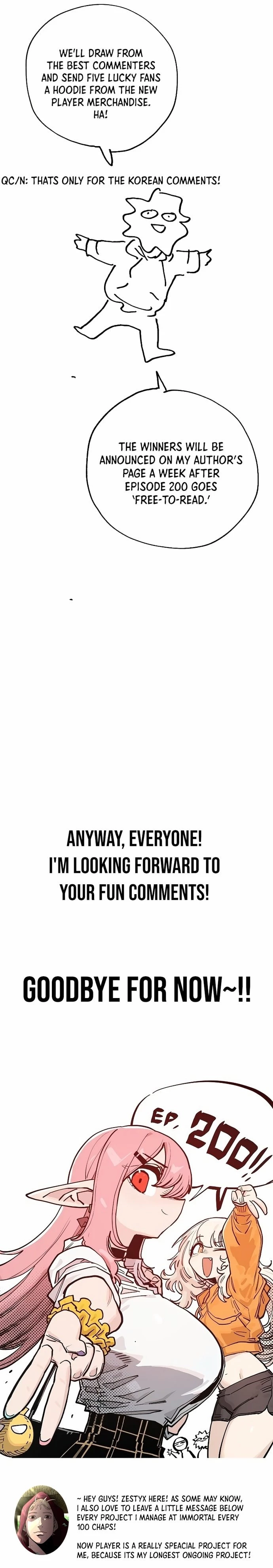 Player Chap 200 - Next Chap 201