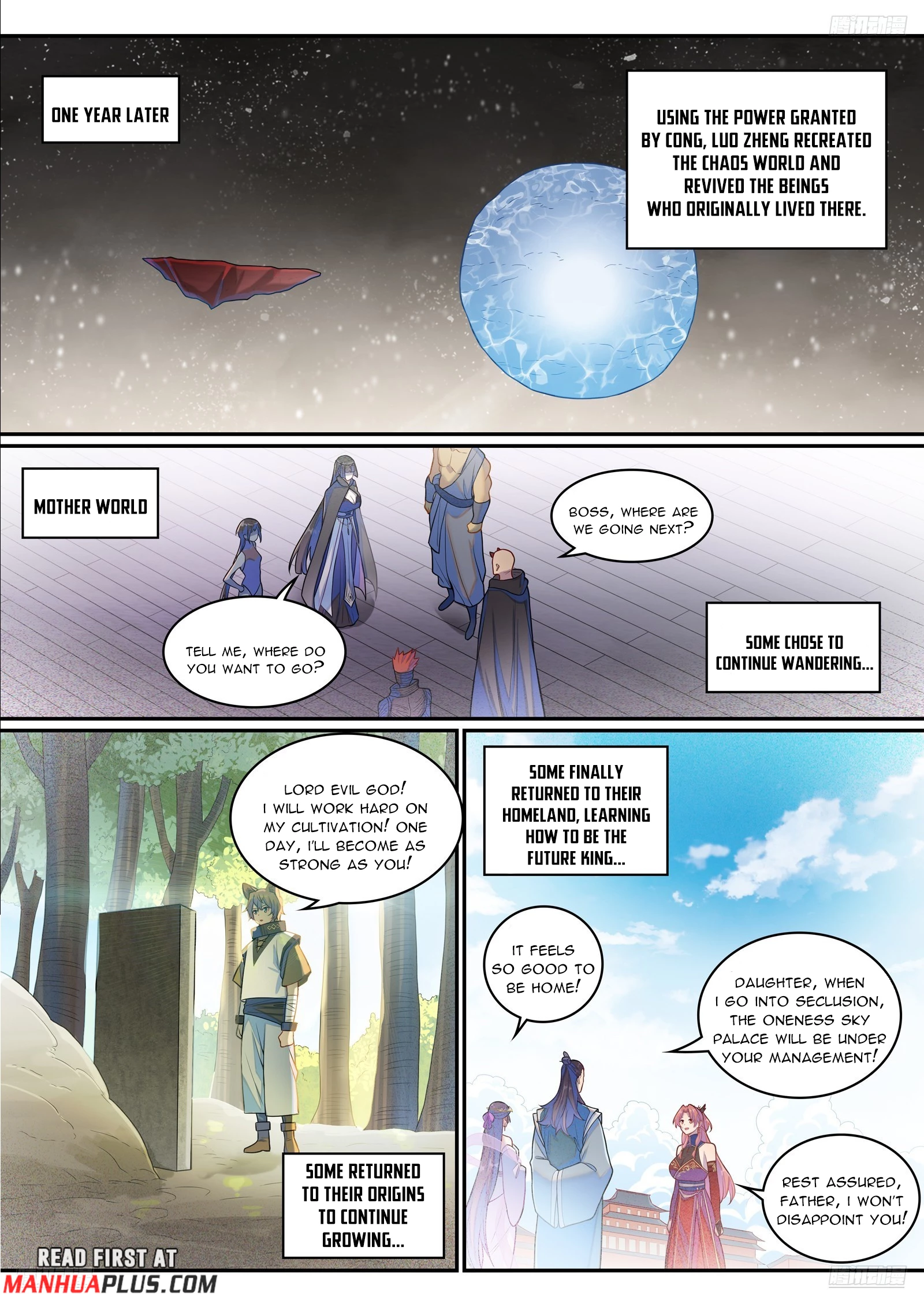 Apotheosis Chap 1301 - Next Chap 1302