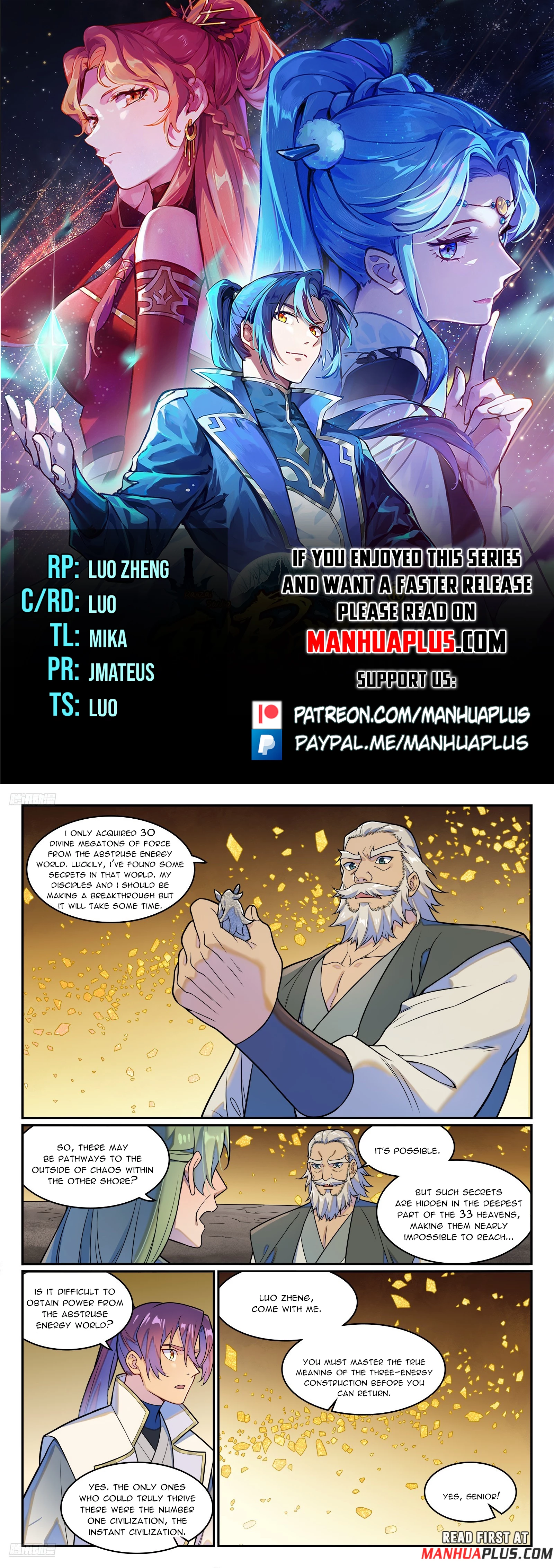 Apotheosis  Chap 1268 - Next Chap 1269