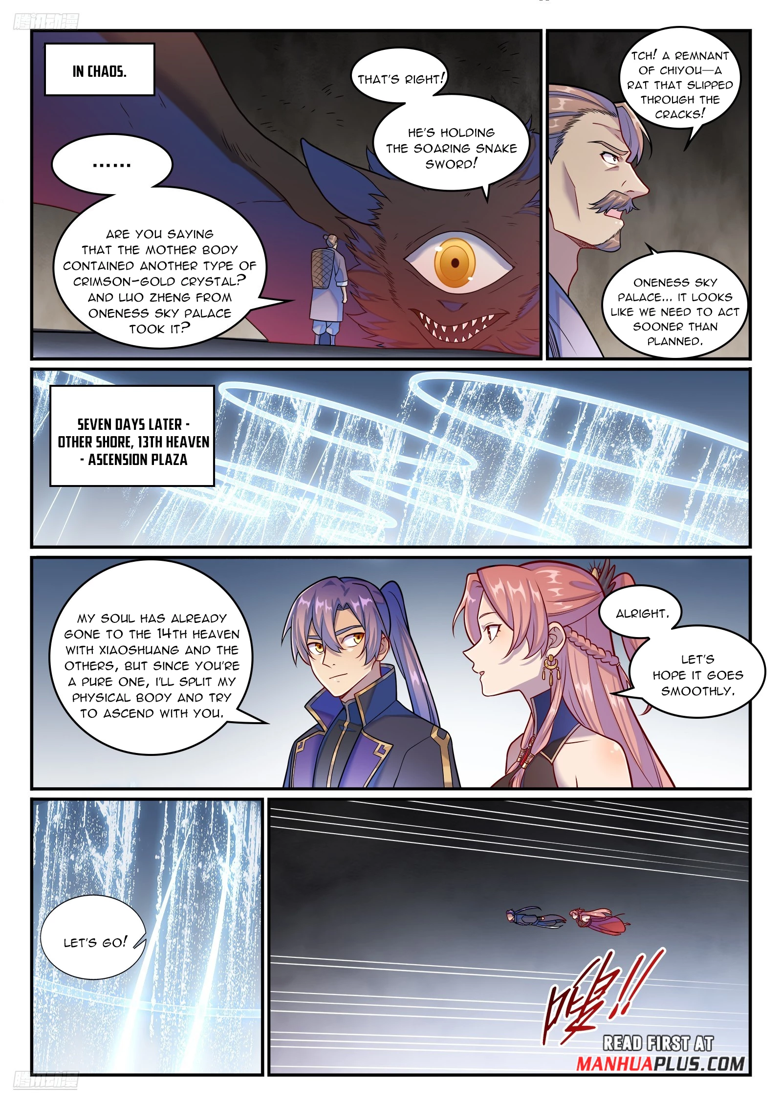 Apotheosis Chap 1271 - Next Chap 1272