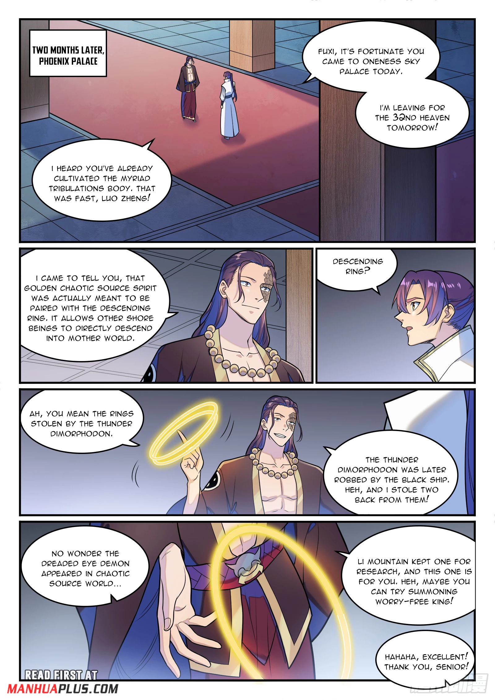 Apotheosis Chap 1276 - Next Chap 1277
