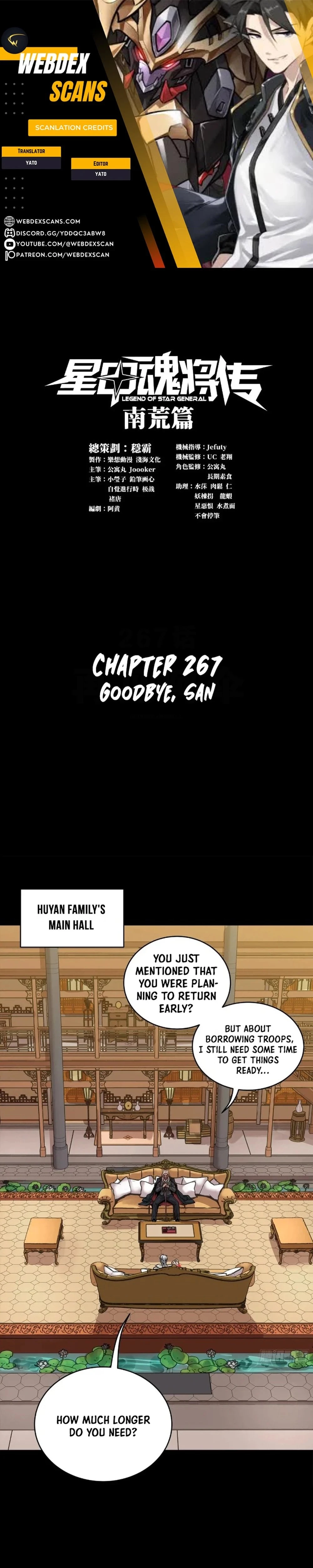 Legend of Star General Chap 267 - Next Chap 268