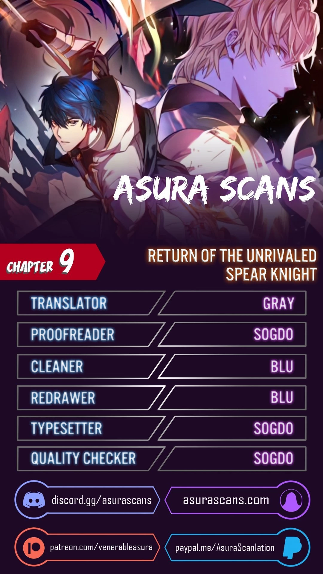 Return of The Greatest Lancer Chap 9 - Next Chap 10
