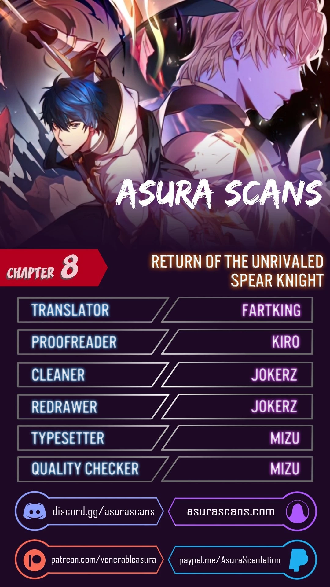 Return of The Greatest Lancer Chap 8 - Next Chap 9