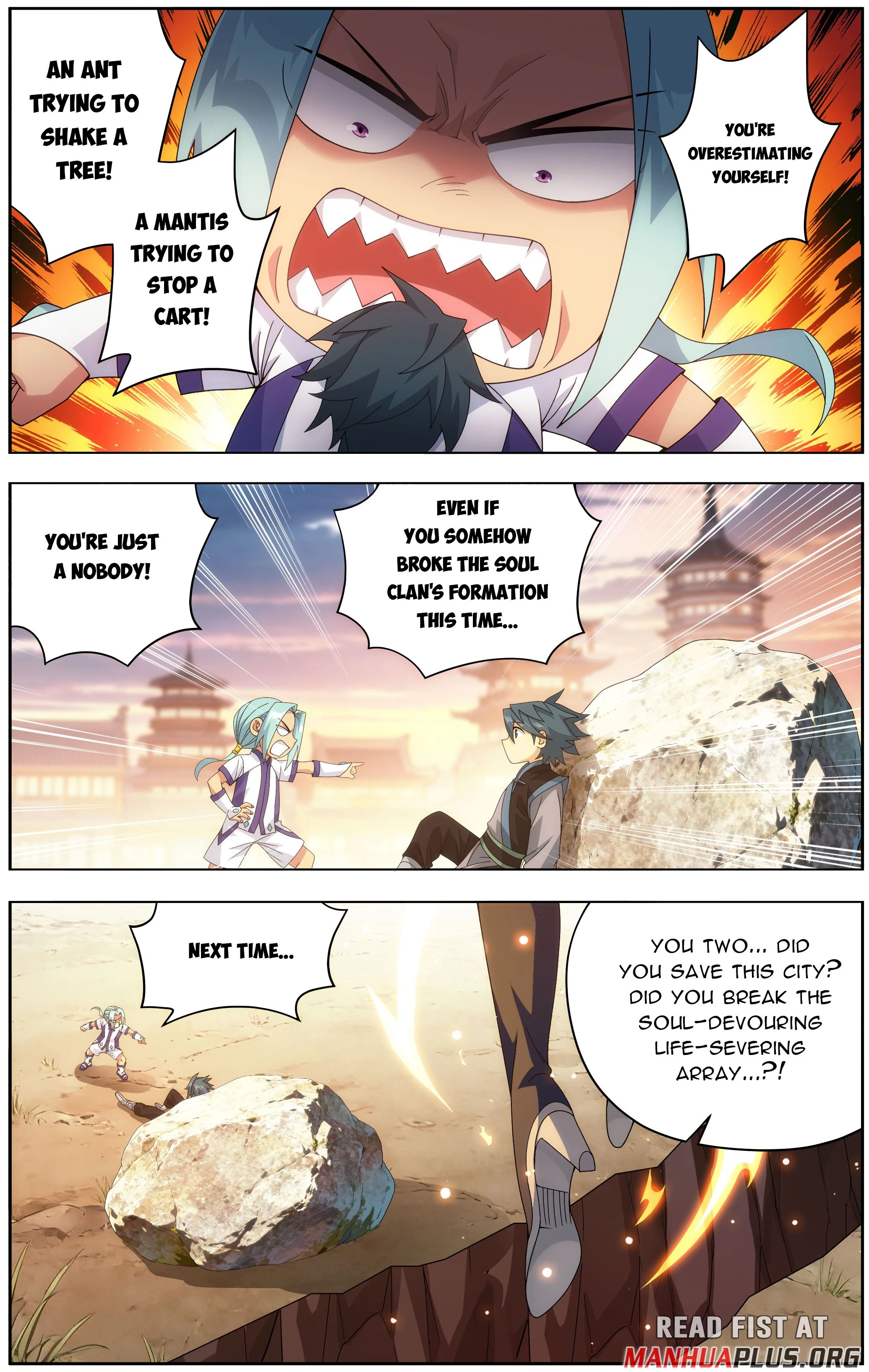 Battle Through The Heavens Chap 496 - Next Chap 497