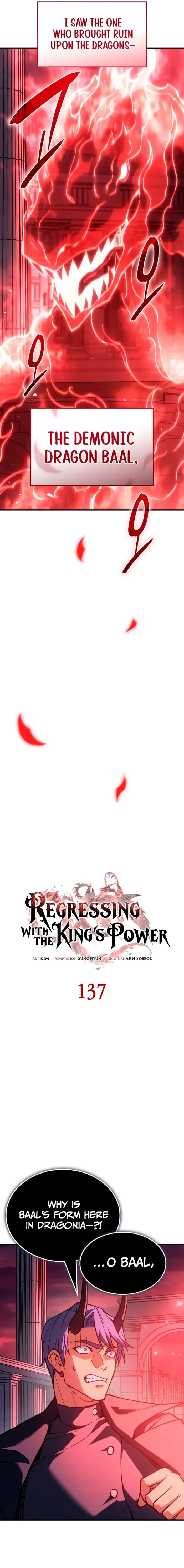 Returned by the King Chap 137 - Next Chap 138