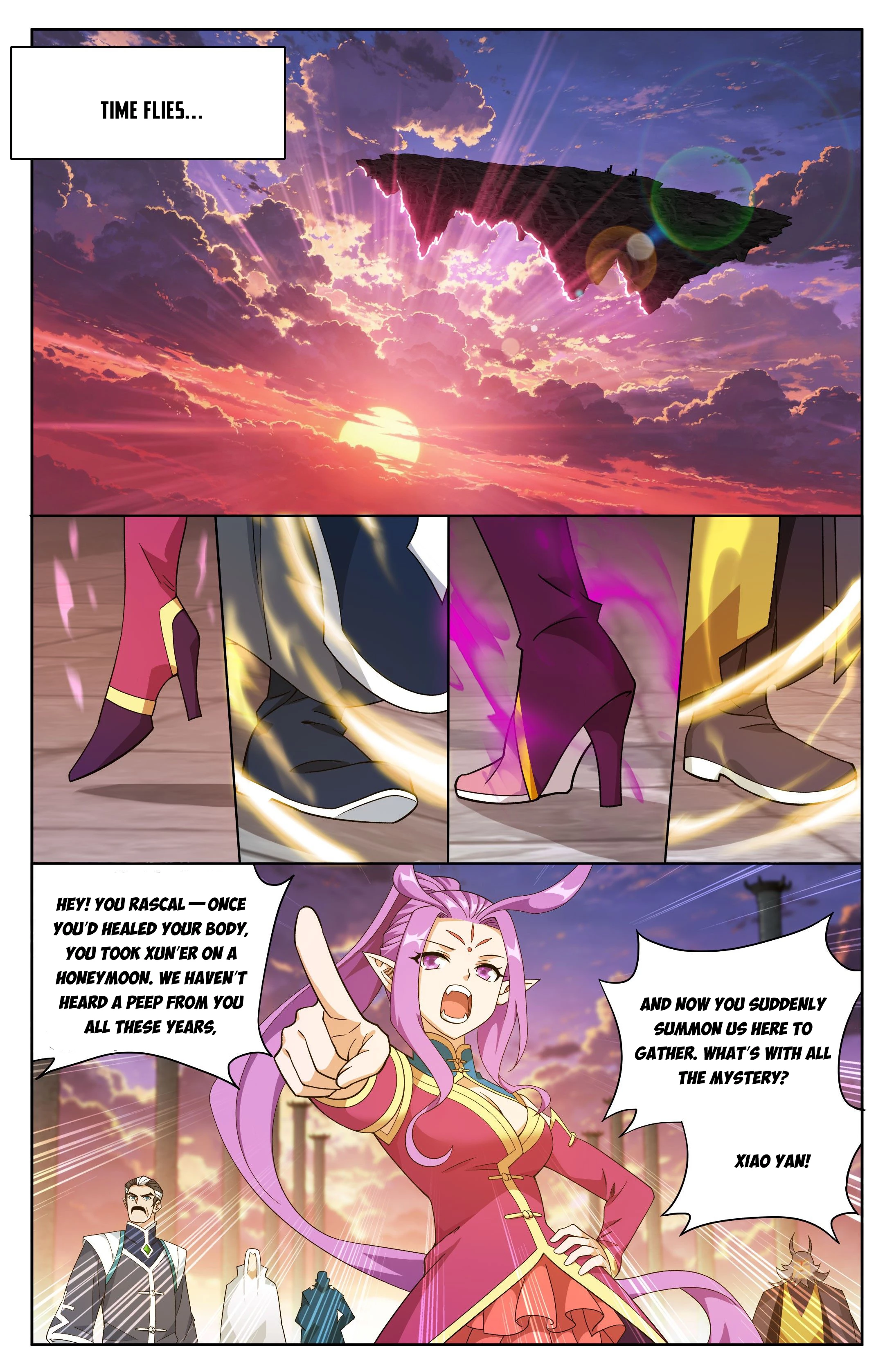 Battle Through The Heavens Chap 521 - Next Chap 522