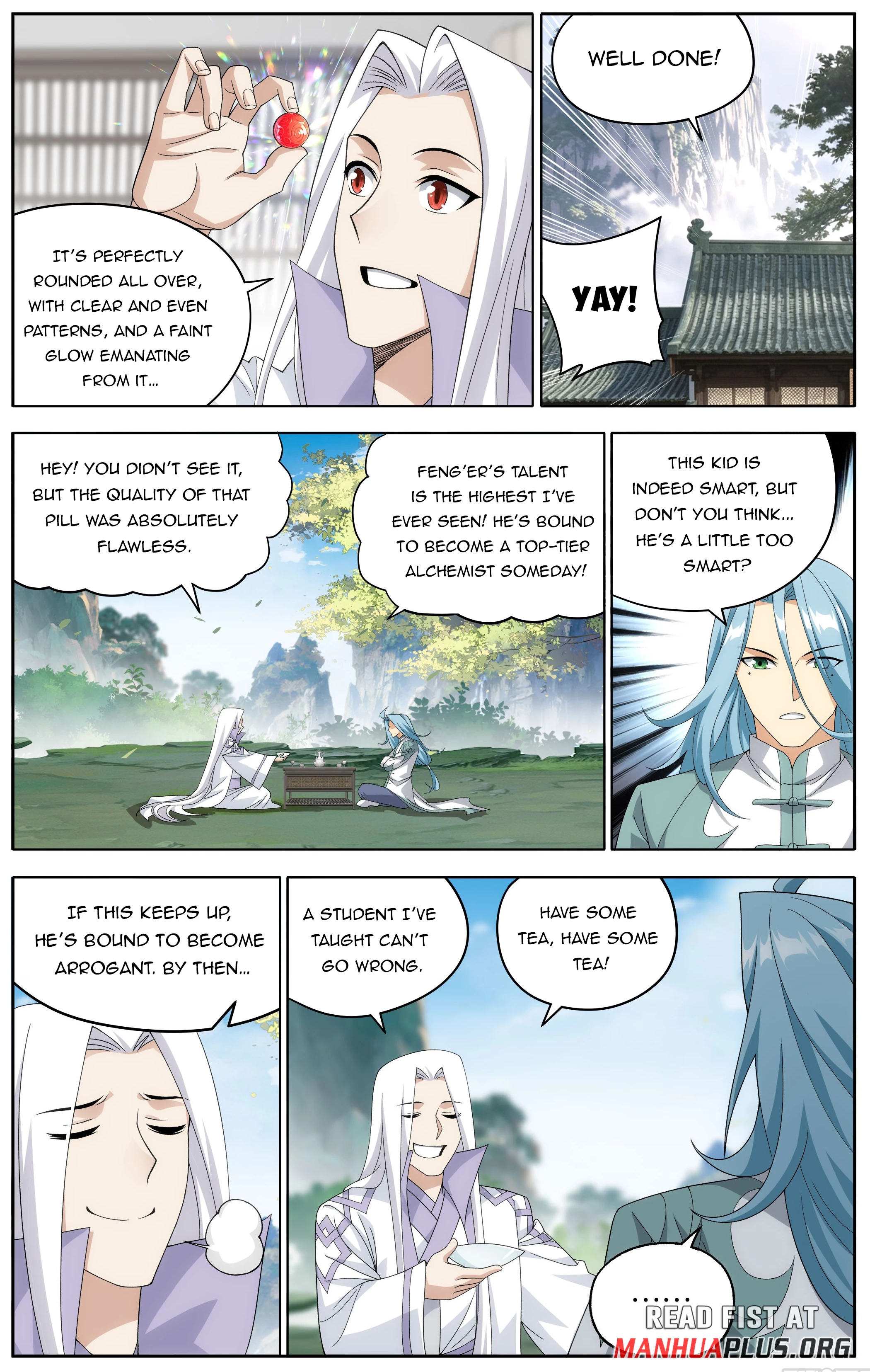 Battle Through The Heavens Chap 523 - Next Chap 524