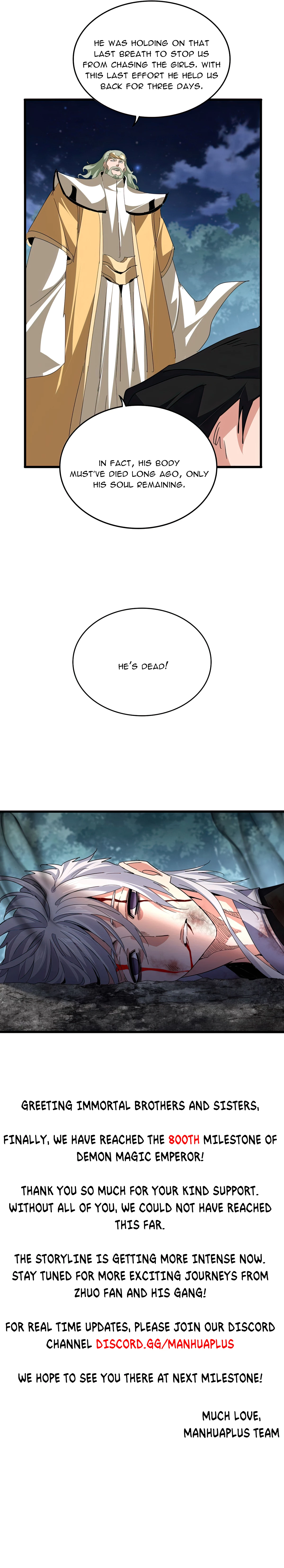 Magic Emperor Chap 800 - Next Chap 801