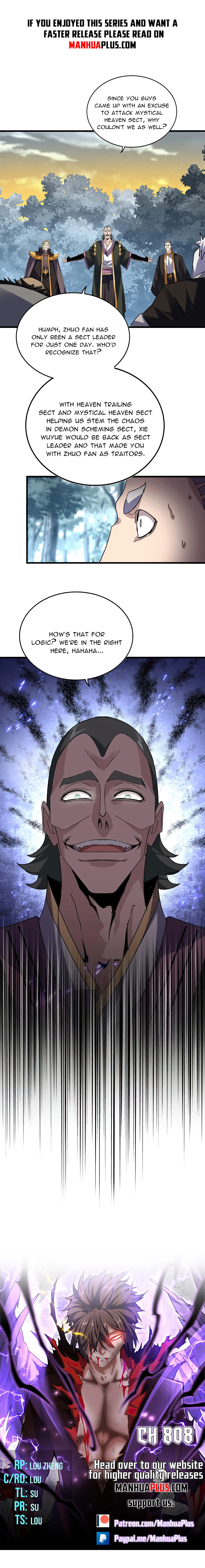 Magic Emperor Chap 808 - Next Chap 809