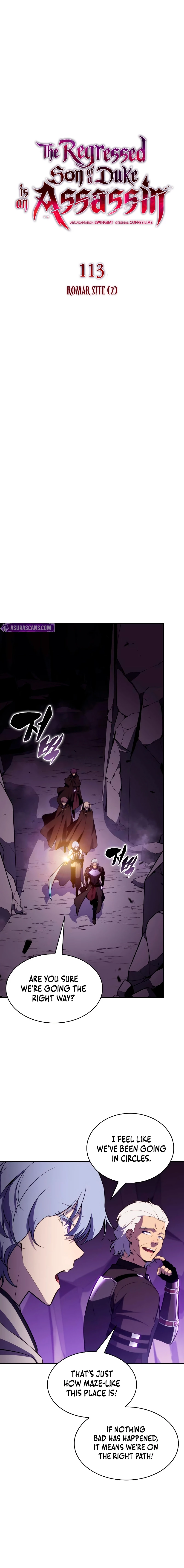 The Reborn Young Lord Is an Assassin Chap 113 - Next Chap 114