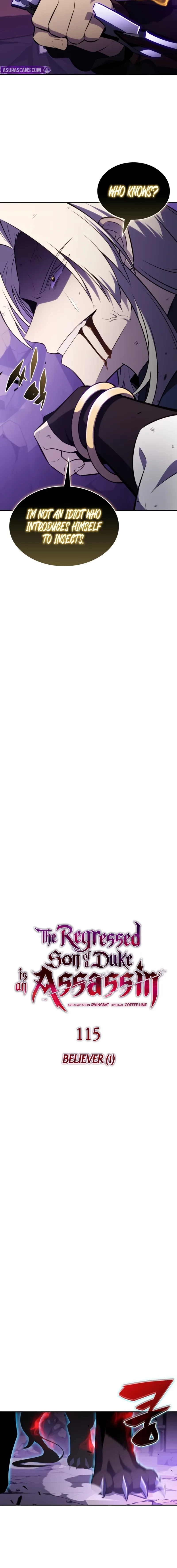 The Reborn Young Lord Is an Assassin Chap 115 - Next Chap 116