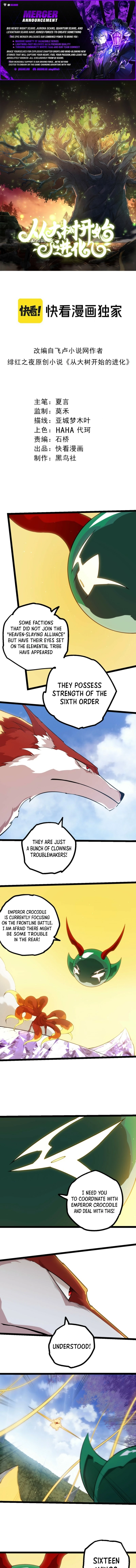 Evolution Begins With a Big Tree Chap 497 - Next Chap 498